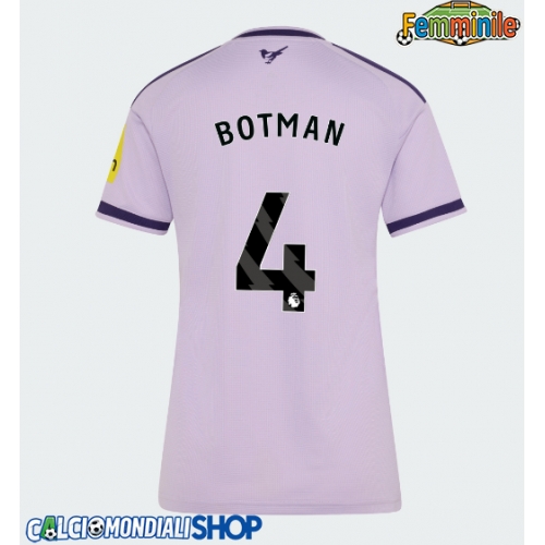 Maglie da calcio Newcastle United Sven Botman #4 Terza Maglia Femminile 2026-27 Manica Corta
